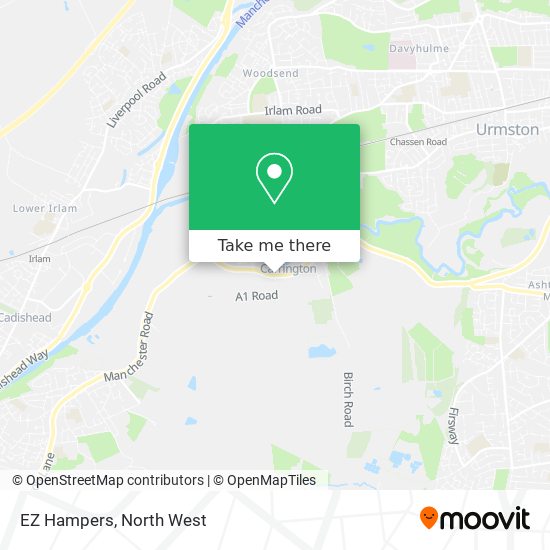 EZ Hampers map