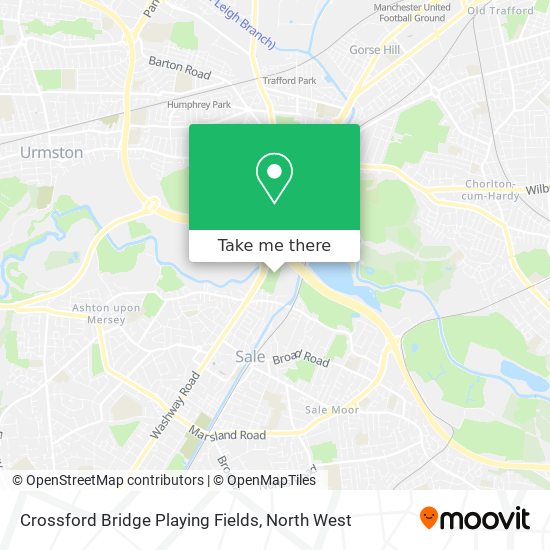 Crossford Bridge Playing Fields map