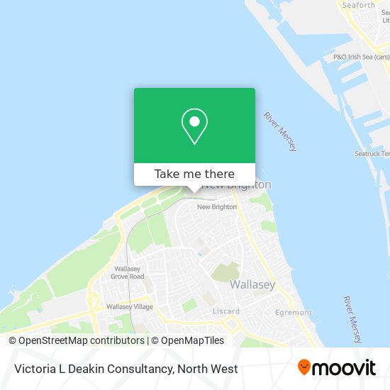 Victoria L Deakin Consultancy map