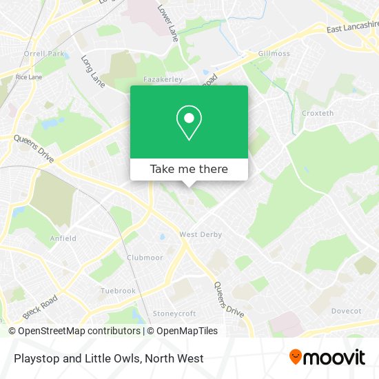 Playstop and Little Owls map