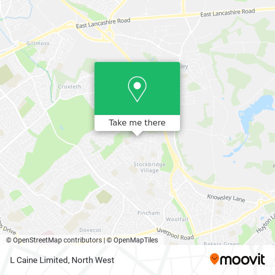 L Caine Limited map