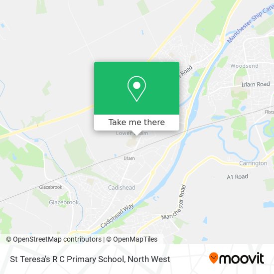 St Teresa's R C Primary School map