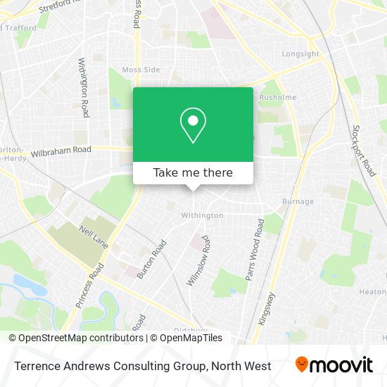 Terrence Andrews Consulting Group map