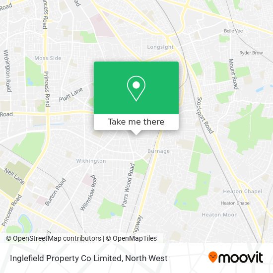 Inglefield Property Co Limited map