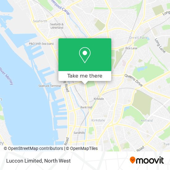 Luccon Limited map
