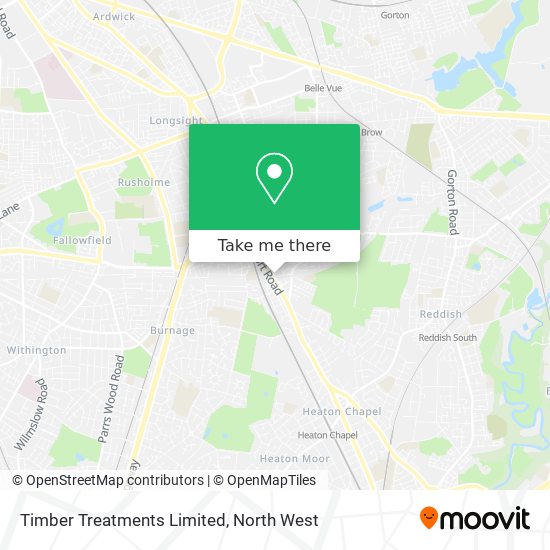 Timber Treatments Limited map