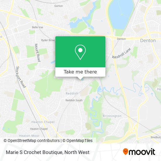 Marie S Crochet Boutique map