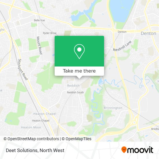 Deet Solutions map