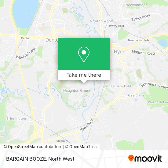BARGAIN BOOZE map