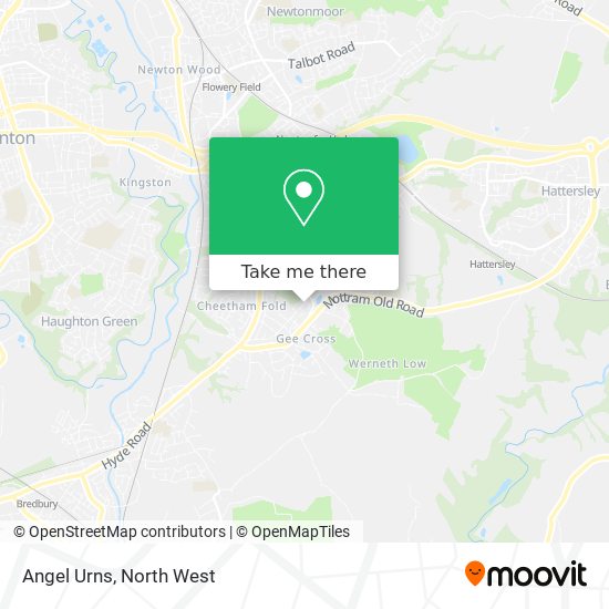 Angel Urns map