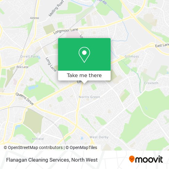 Flanagan Cleaning Services map