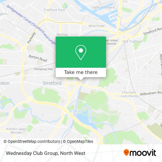 Wednesday Club Group map