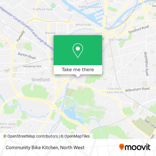 Community Bike Kitchen map
