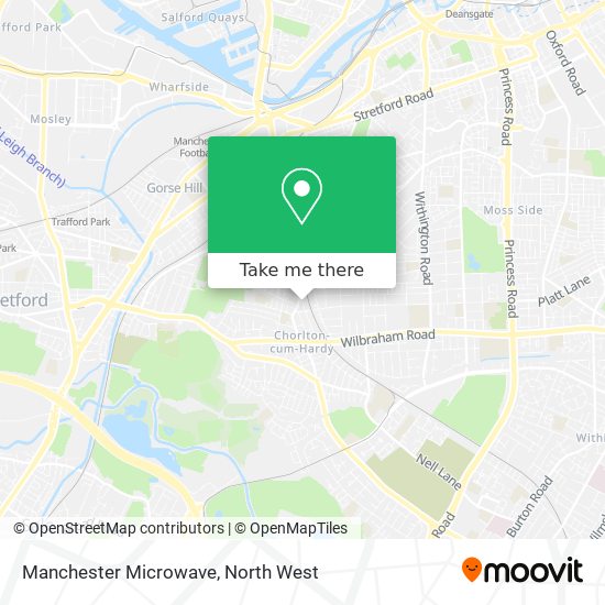 Manchester Microwave map