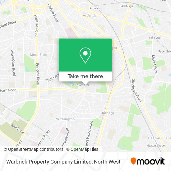 Warbrick Property Company Limited map