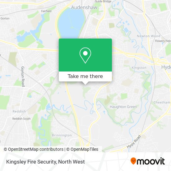 Kingsley Fire Security map