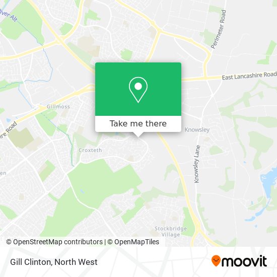 Gill Clinton map