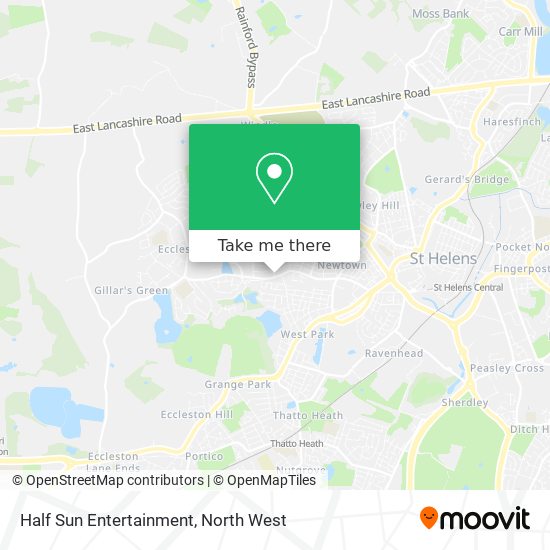 Half Sun Entertainment map