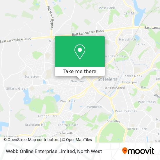 Webb Online Enterprise Limited map