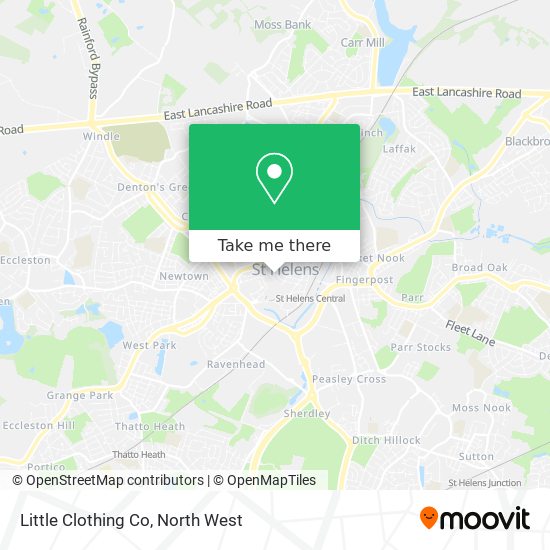 Little Clothing Co map
