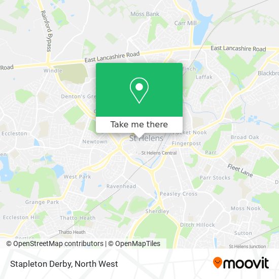 Stapleton Derby map