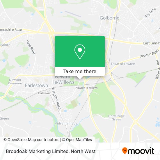 Broadoak Marketing Limited map