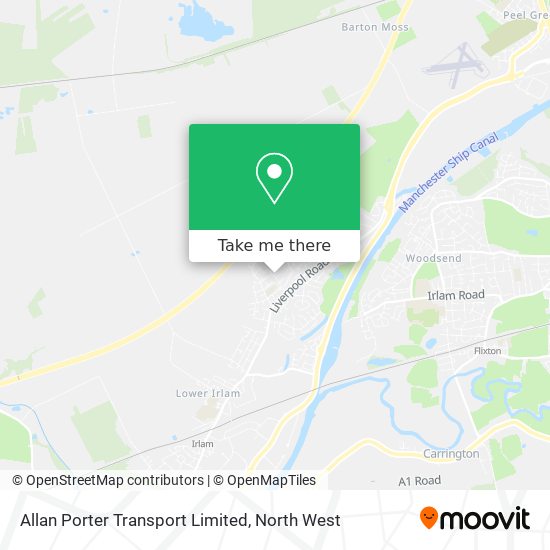Allan Porter Transport Limited map