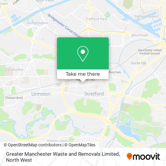 Greater Manchester Waste and Removals Limited map