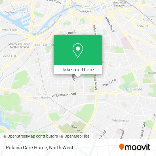 Polonia Care Home map