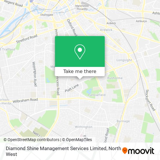 Diamond Shine Management Services Limited map