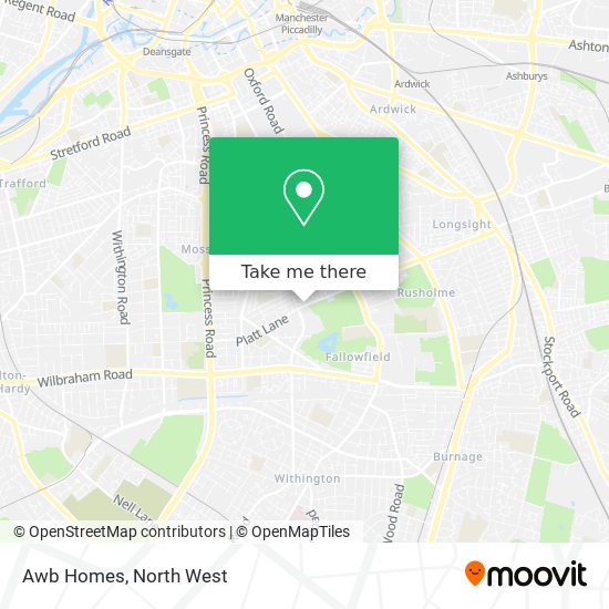 Awb Homes map