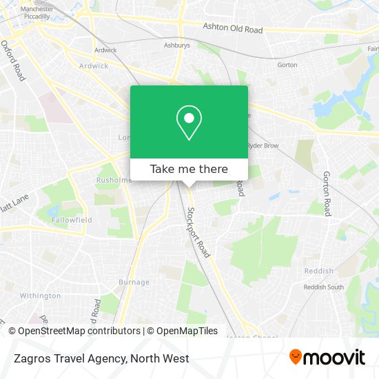 Zagros Travel Agency map