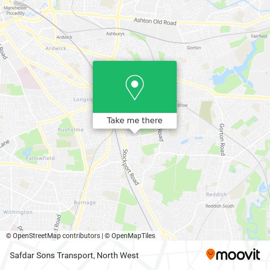 Safdar Sons Transport map
