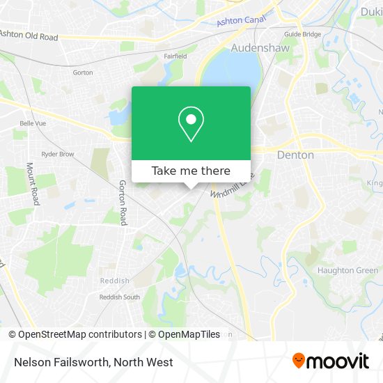 Nelson Failsworth map