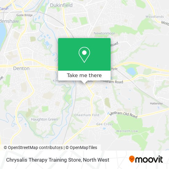 Chrysalis Therapy Training Store map