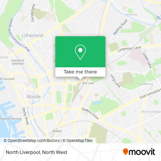 North Liverpool map