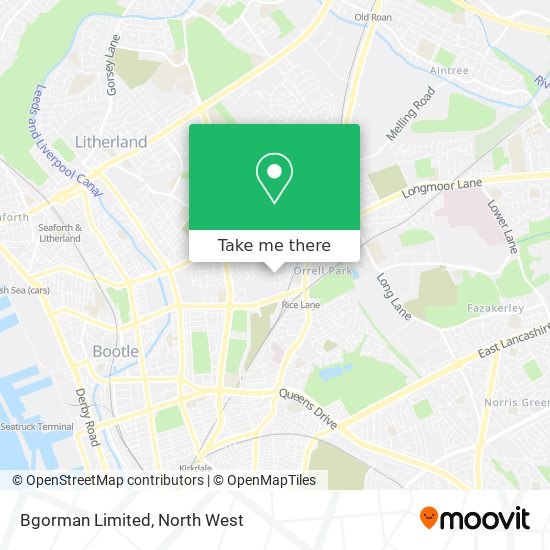 Bgorman Limited map