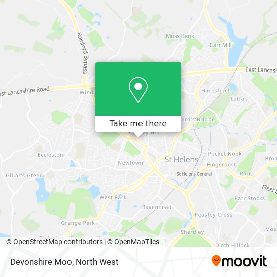 Devonshire Moo map