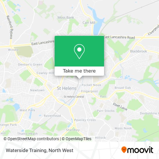 Waterside Training map