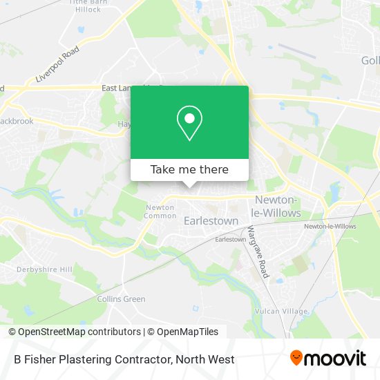 B Fisher Plastering Contractor map