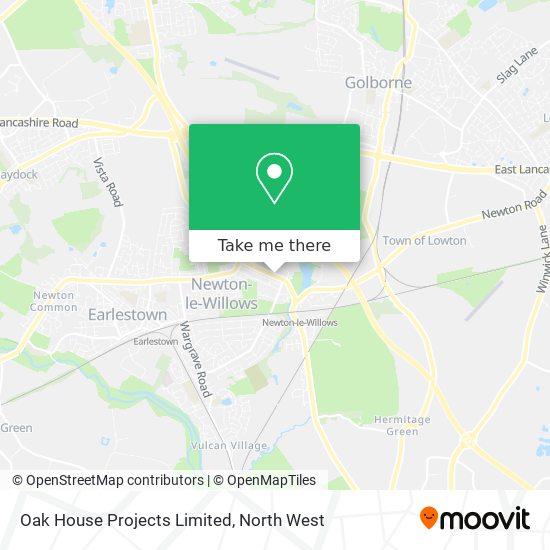 Oak House Projects Limited map