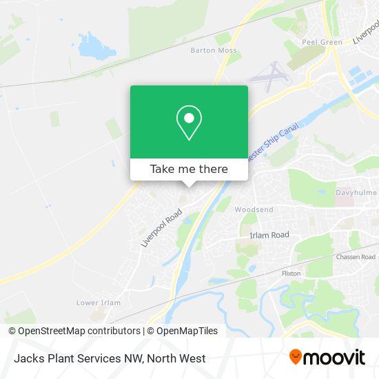 Jacks Plant Services NW map