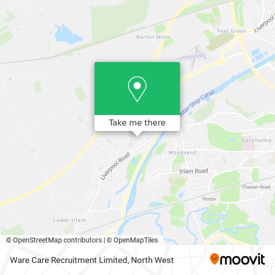 Ware Care Recruitment Limited map