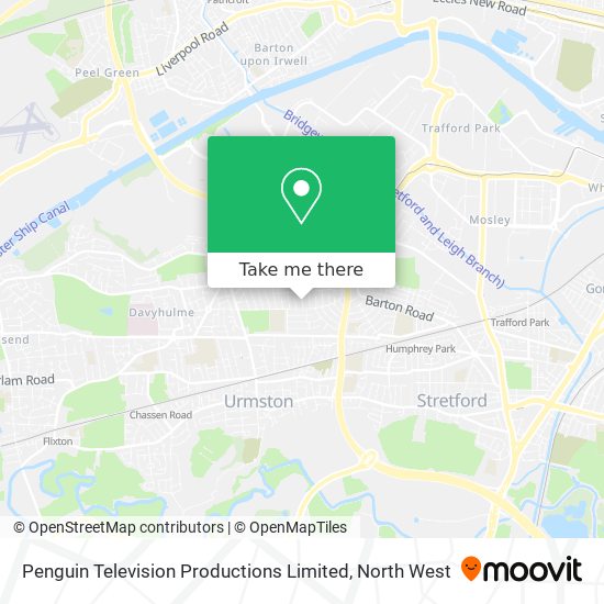 Penguin Television Productions Limited map