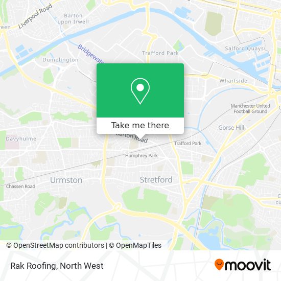 Rak Roofing map