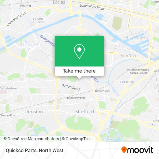 Quickco Parts map