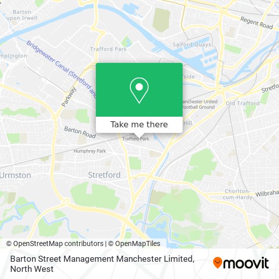 Barton Street Management Manchester Limited map