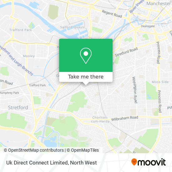 Uk Direct Connect Limited map