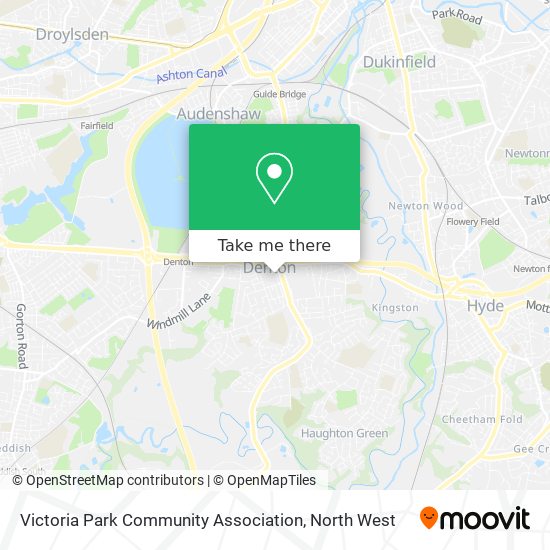 Victoria Park Community Association map