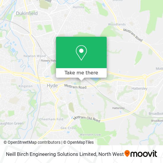 Neill Birch Engineering Solutions Limited map